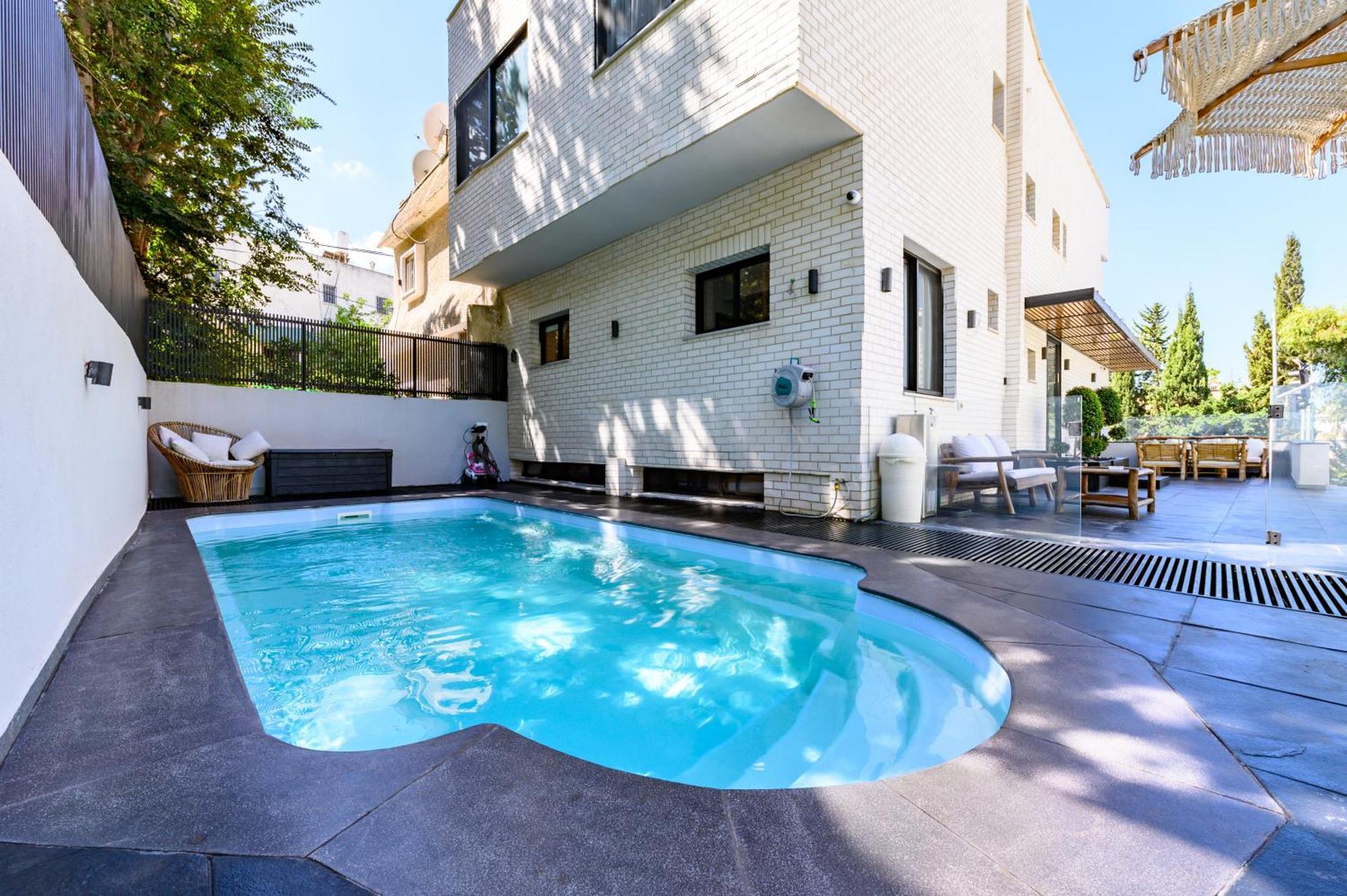 Rokah Luxury Villa At Ramat Hahayal Tel Aviv Ngoại thất bức ảnh